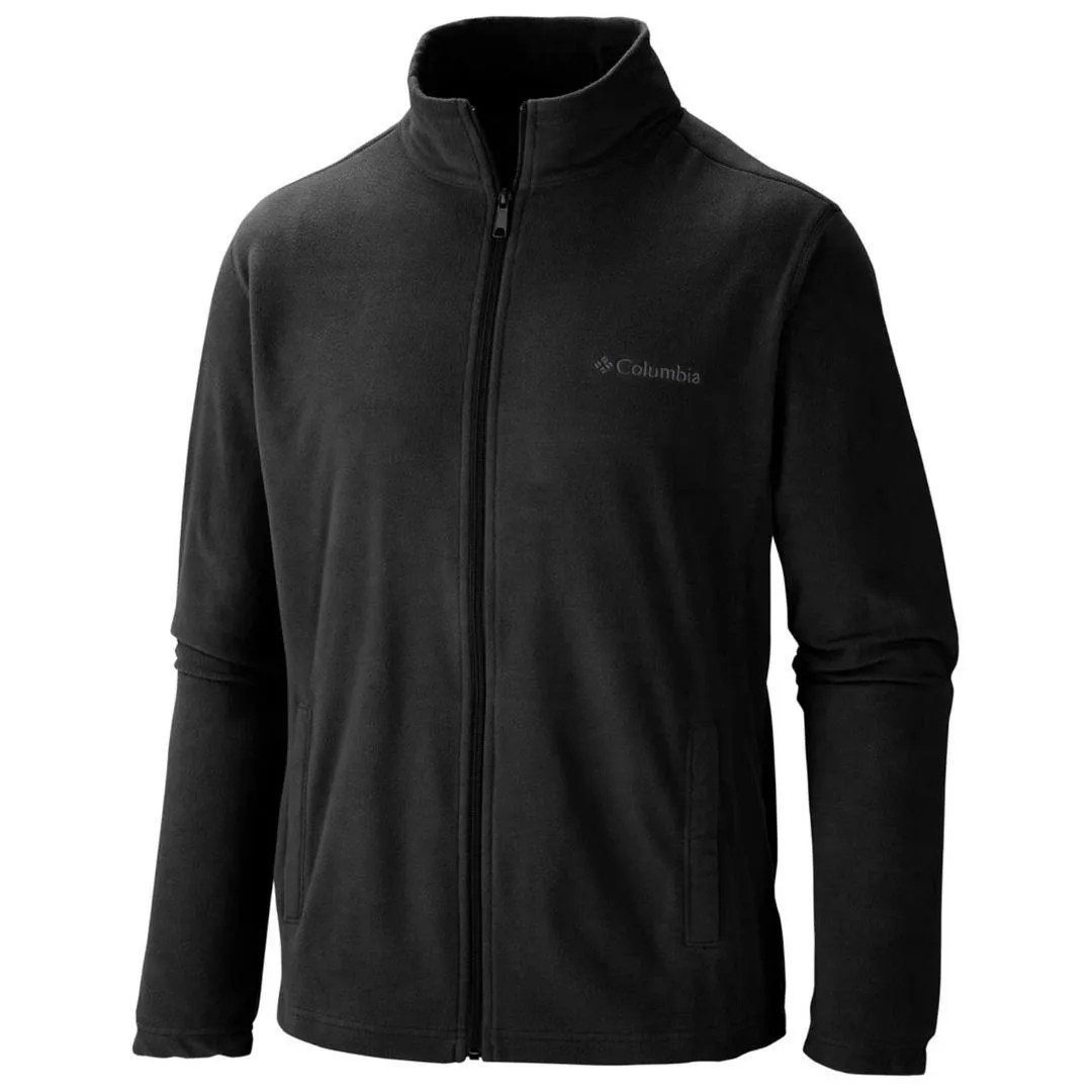 Columbia Men Black Sun Protection Klamath Range Fleece Jacket