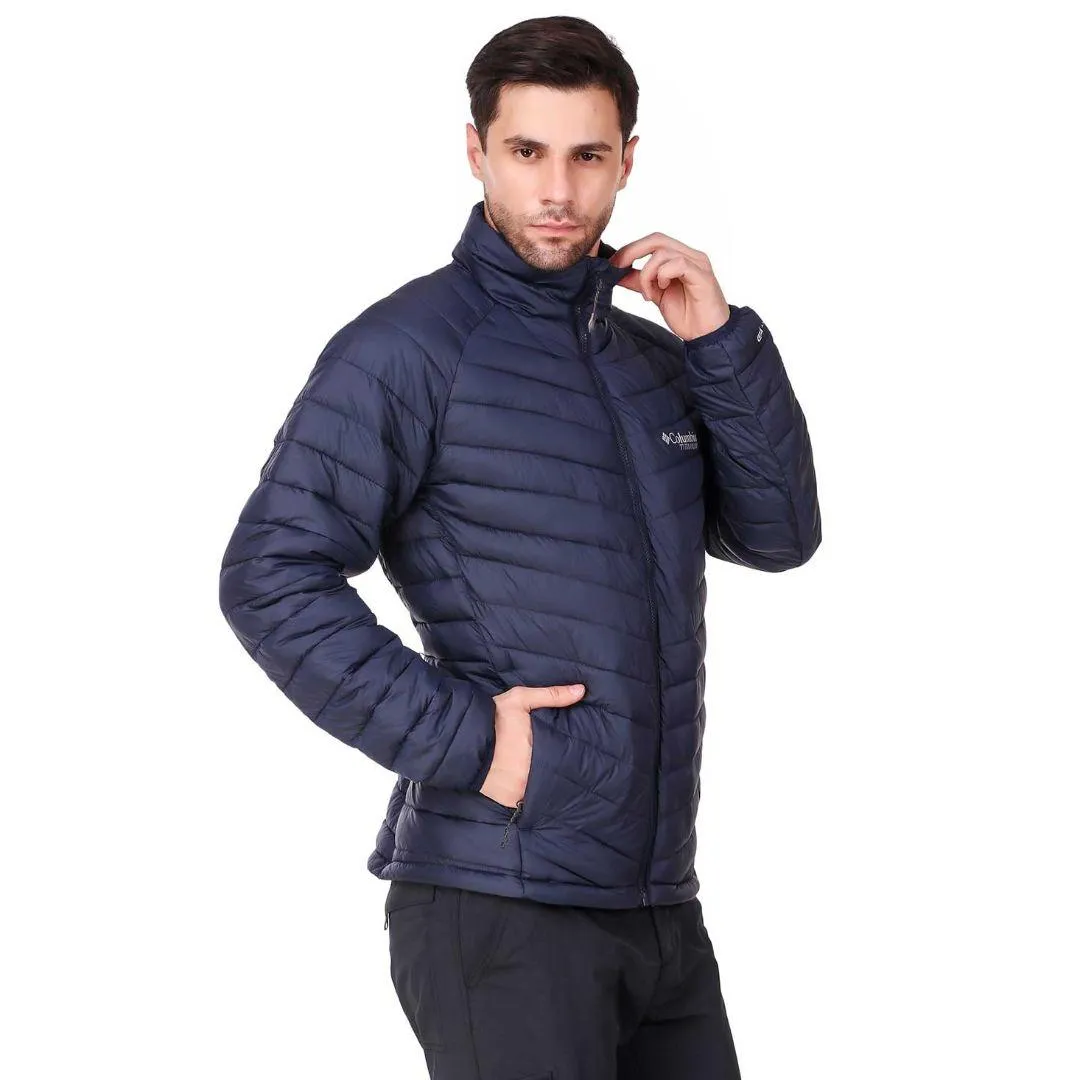 Columbia Men Blue Omni-Heat 3D Snow Country Jacket