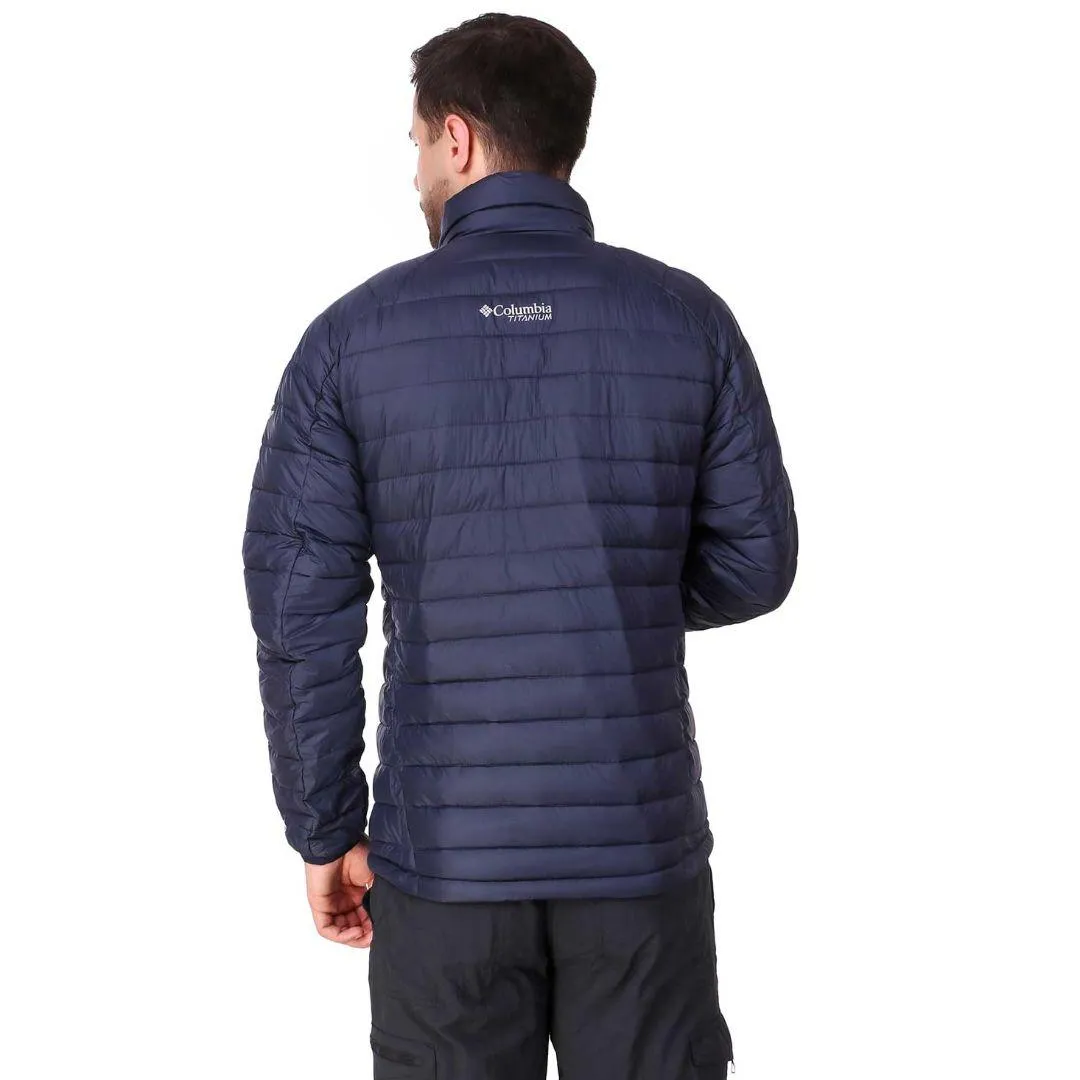 Columbia Men Blue Omni-Heat 3D Snow Country Jacket