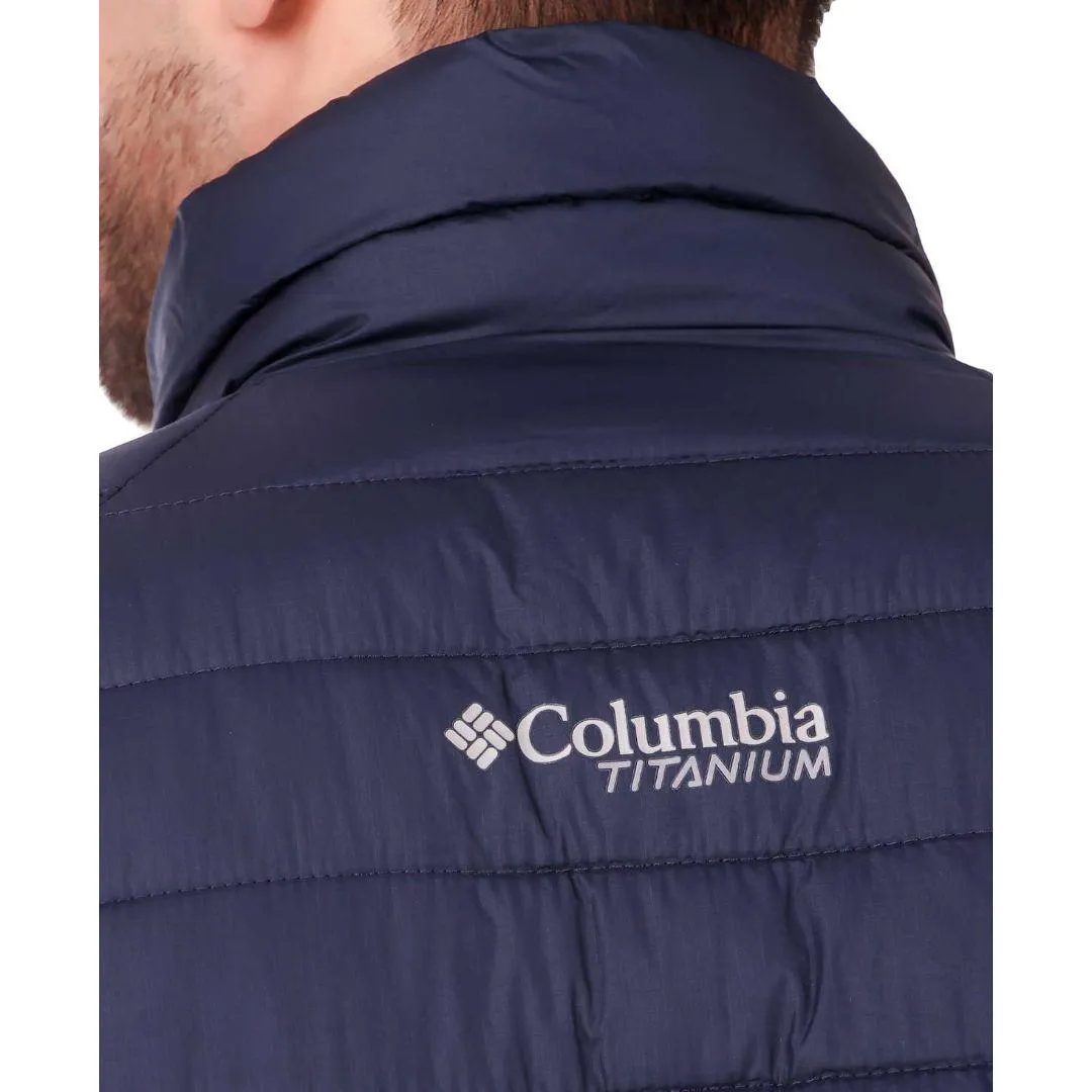 Columbia Men Blue Omni-Heat 3D Snow Country Jacket