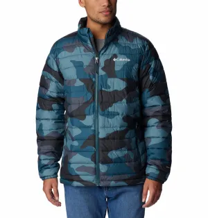 Columbia Men Blue Omni-Heat Reflective Powder Lite Jacket