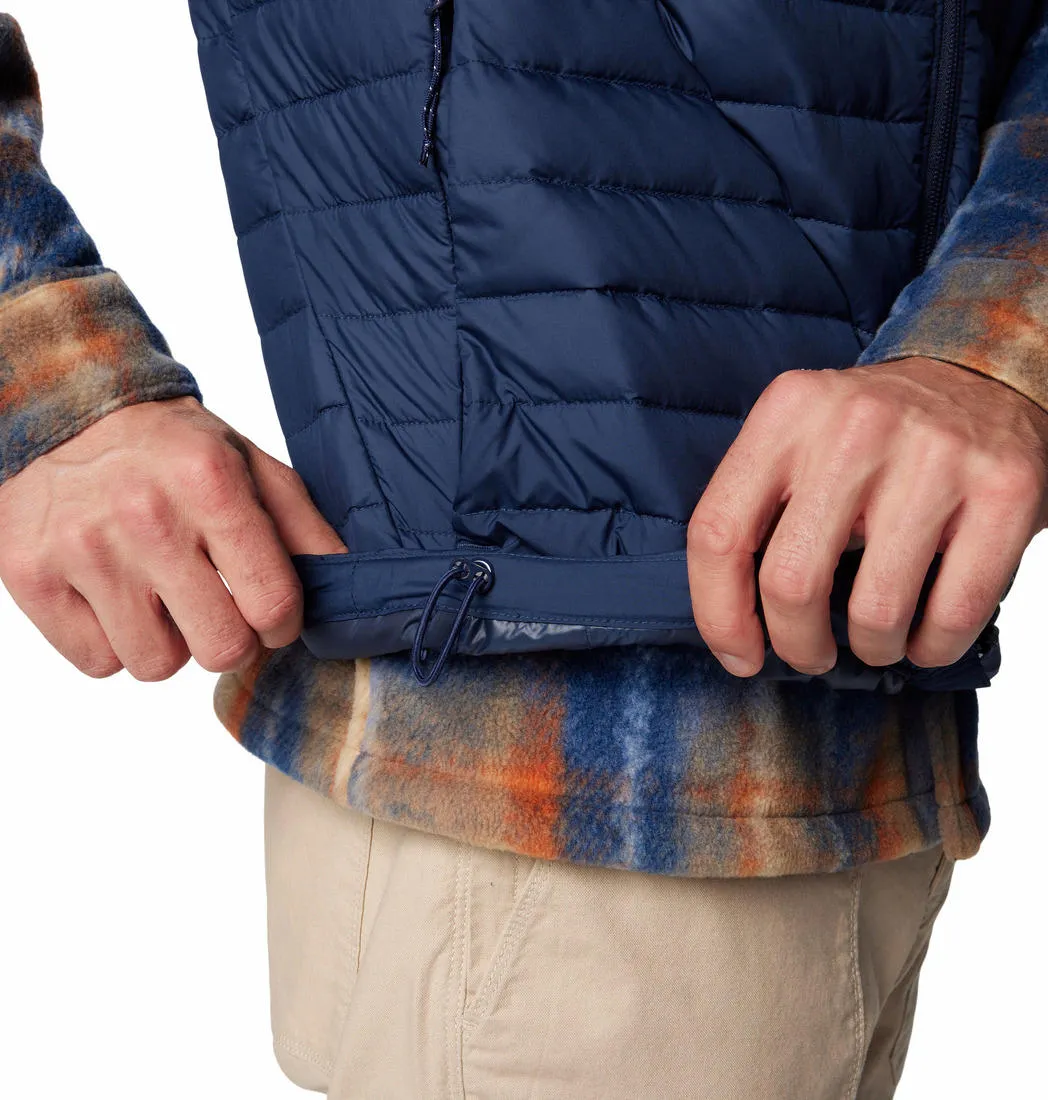 Columbia Men Blue Omni-Shield Silver Falls II Vest