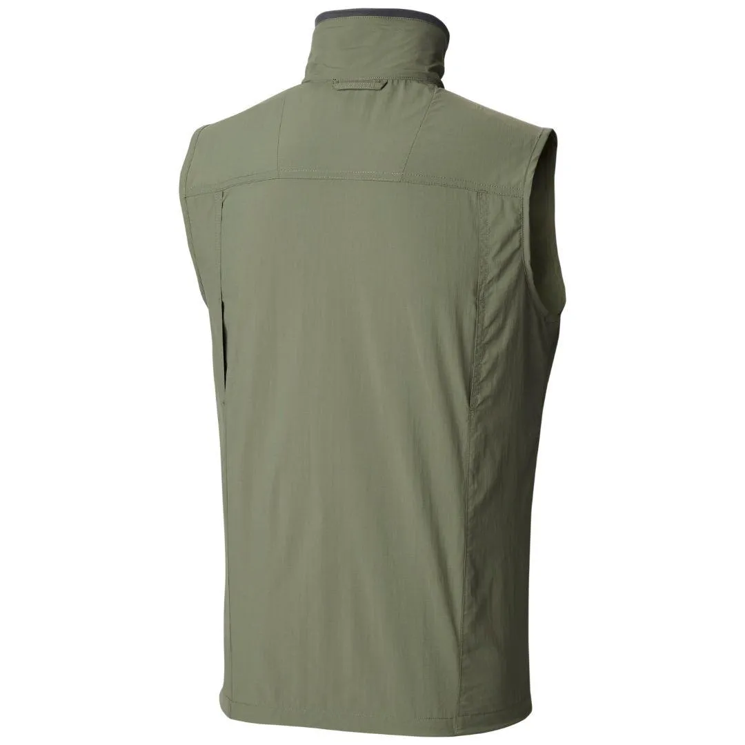 Columbia Men Green Omni-Wick Silver Ridge II Gillet