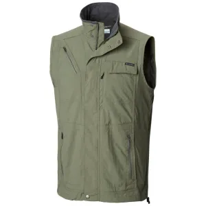 Columbia Men Green Omni-Wick Silver Ridge II Gillet