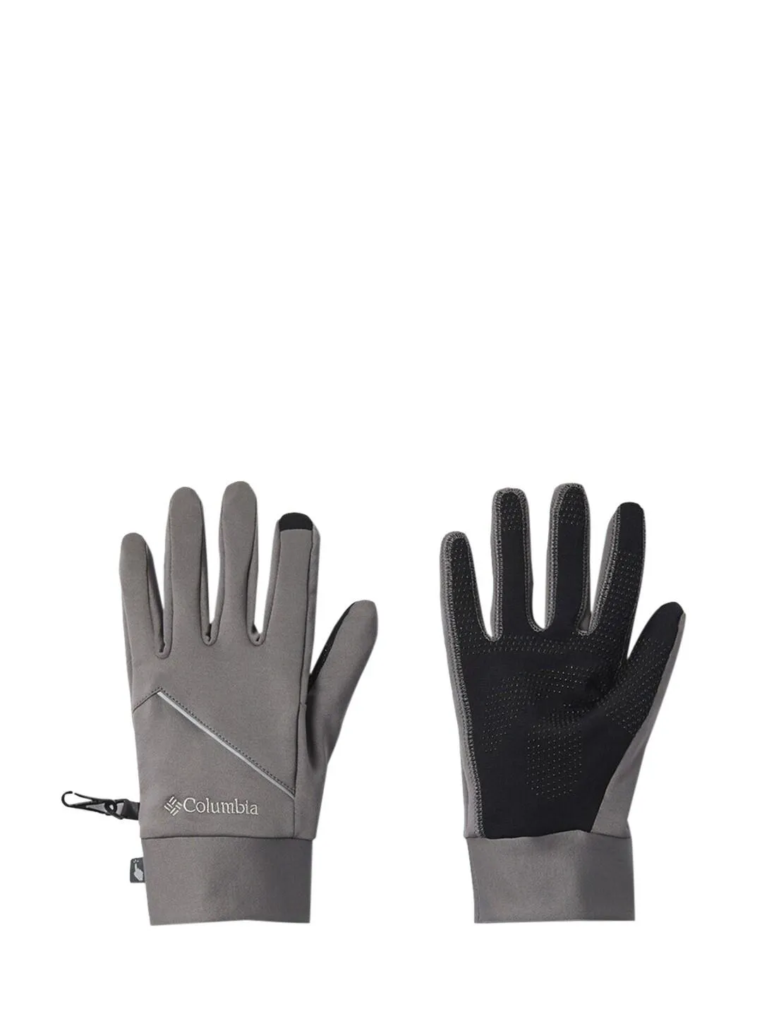 Columbia Men Grey M Trail Summit Running Glove