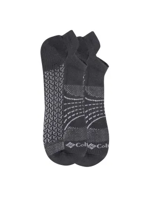 Columbia Men Grey SOCKS MN 2P NOSHO-ACTV-MAPPED (2 Pairs) (Non Returnable)