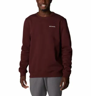 Columbia Men Maroon Sun Protection M Logo Crew Pullover