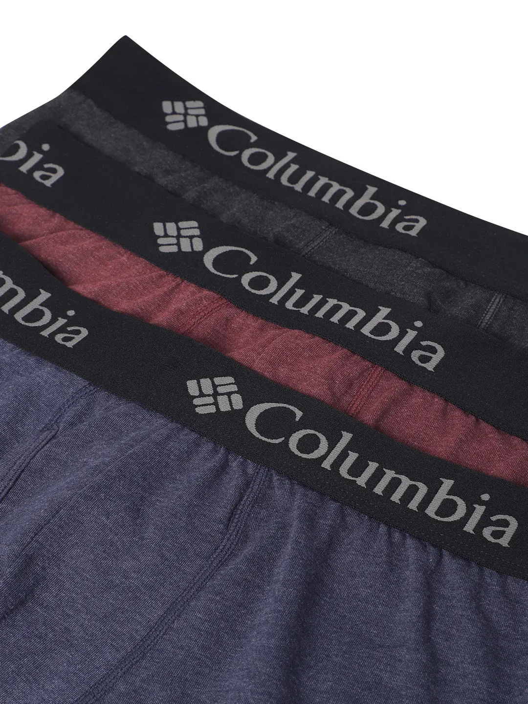Columbia Men Multicolor Performance Cotton Stretch Brief Pack of 3