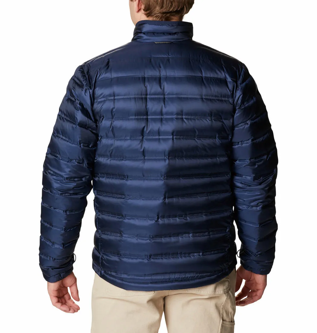 Columbia Men Navy Blue Omni-Heat Infinity Pebble Peak II Down Jacket