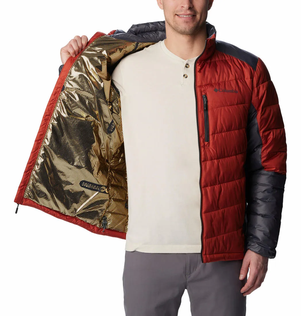 Columbia Men Orange Omni-Heat Infinity Labyrinth Loop Jacket