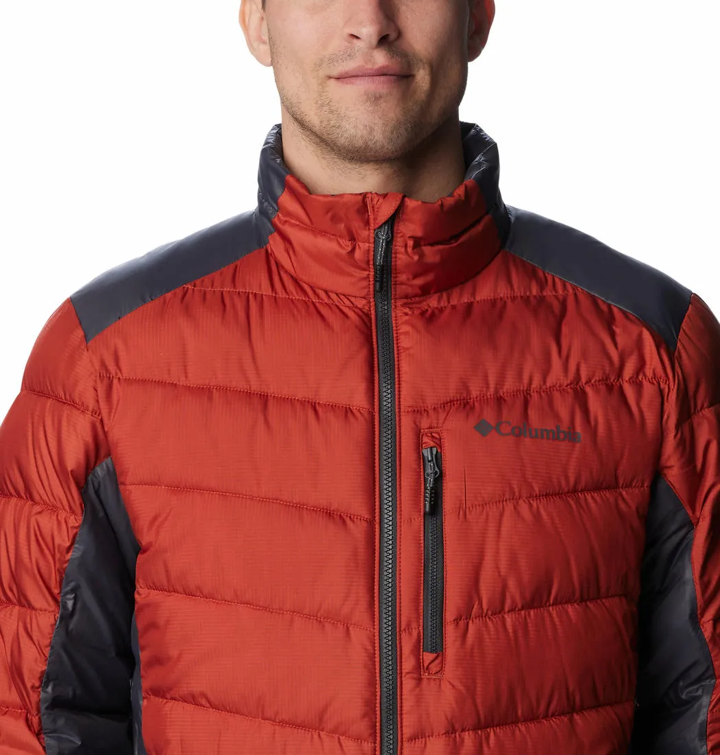 Columbia Men Orange Omni-Heat Infinity Labyrinth Loop Jacket