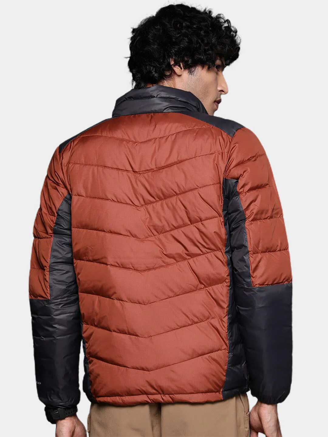 Columbia Men Orange Omni-Heat Infinity Labyrinth Loop Jacket