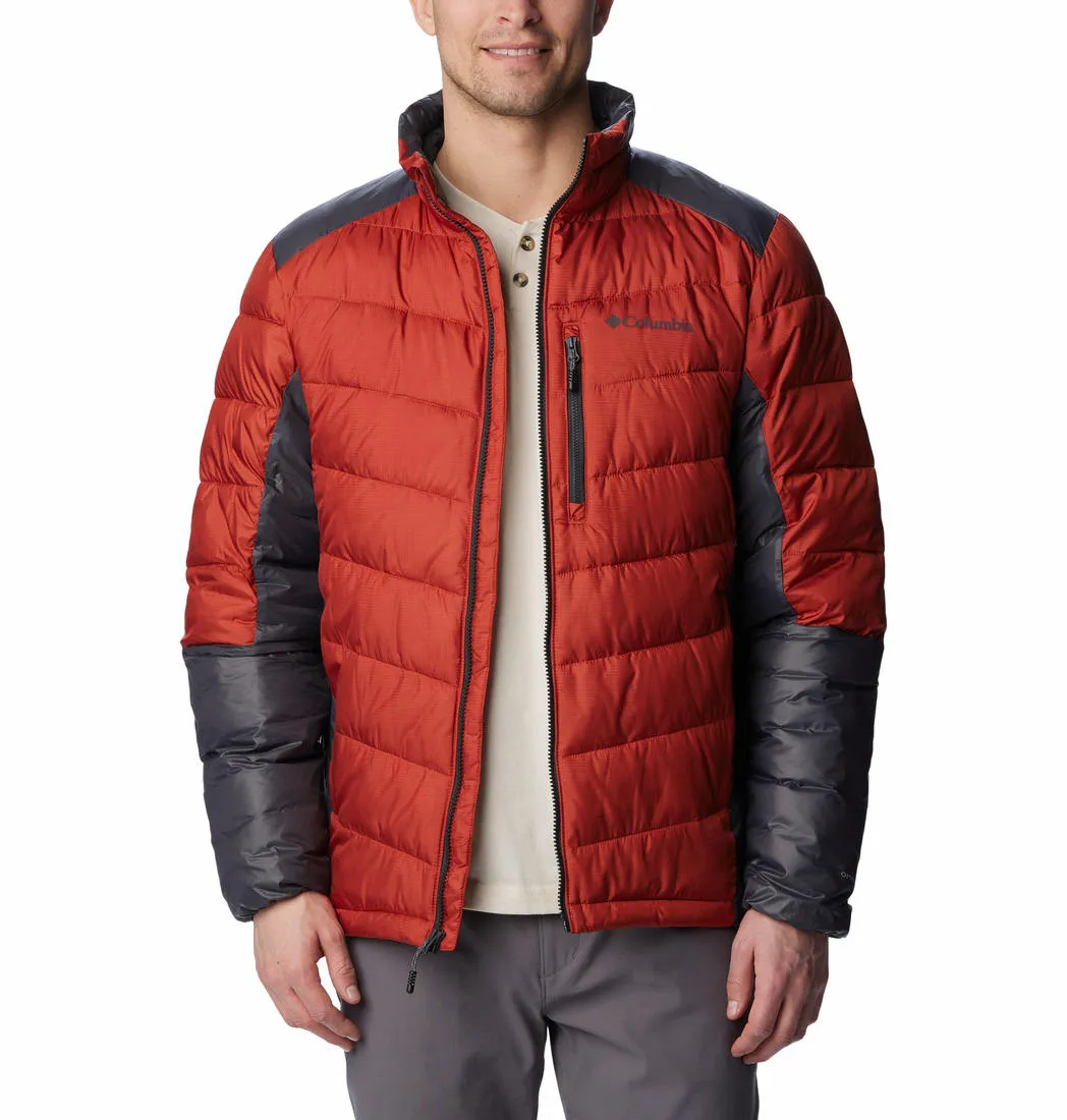 Columbia Men Orange Omni-Heat Infinity Labyrinth Loop Jacket