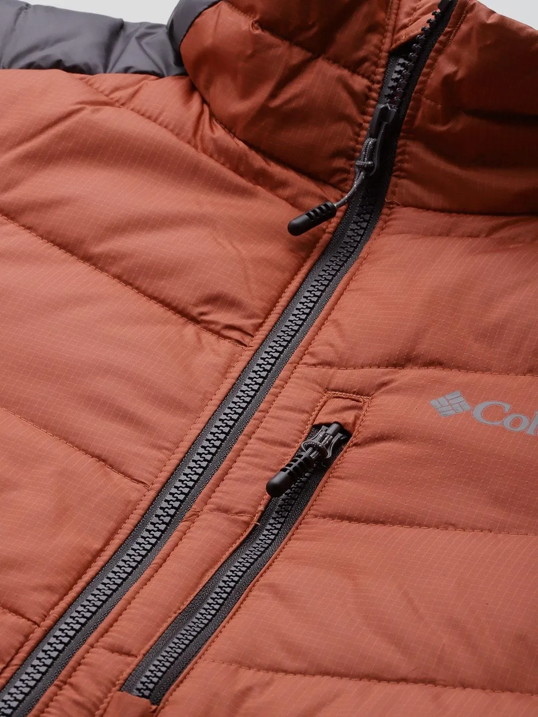 Columbia Men Orange Omni-Heat Infinity Labyrinth Loop Jacket