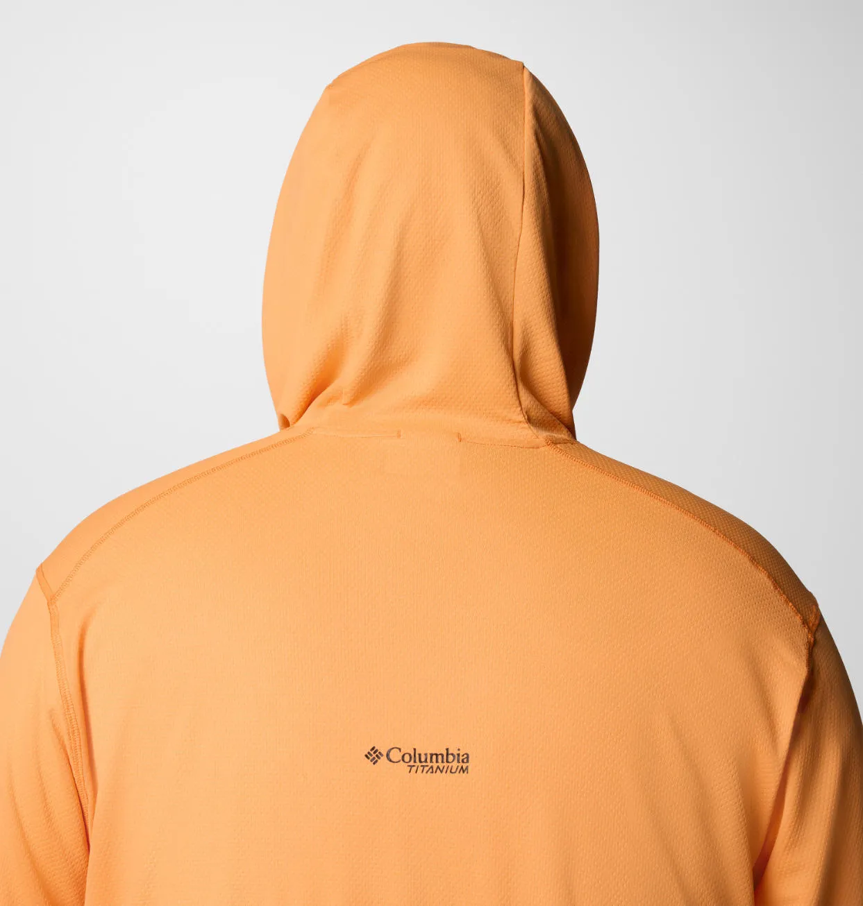 Columbia Men Orange Omni-Shade Summit Valley Hoodie