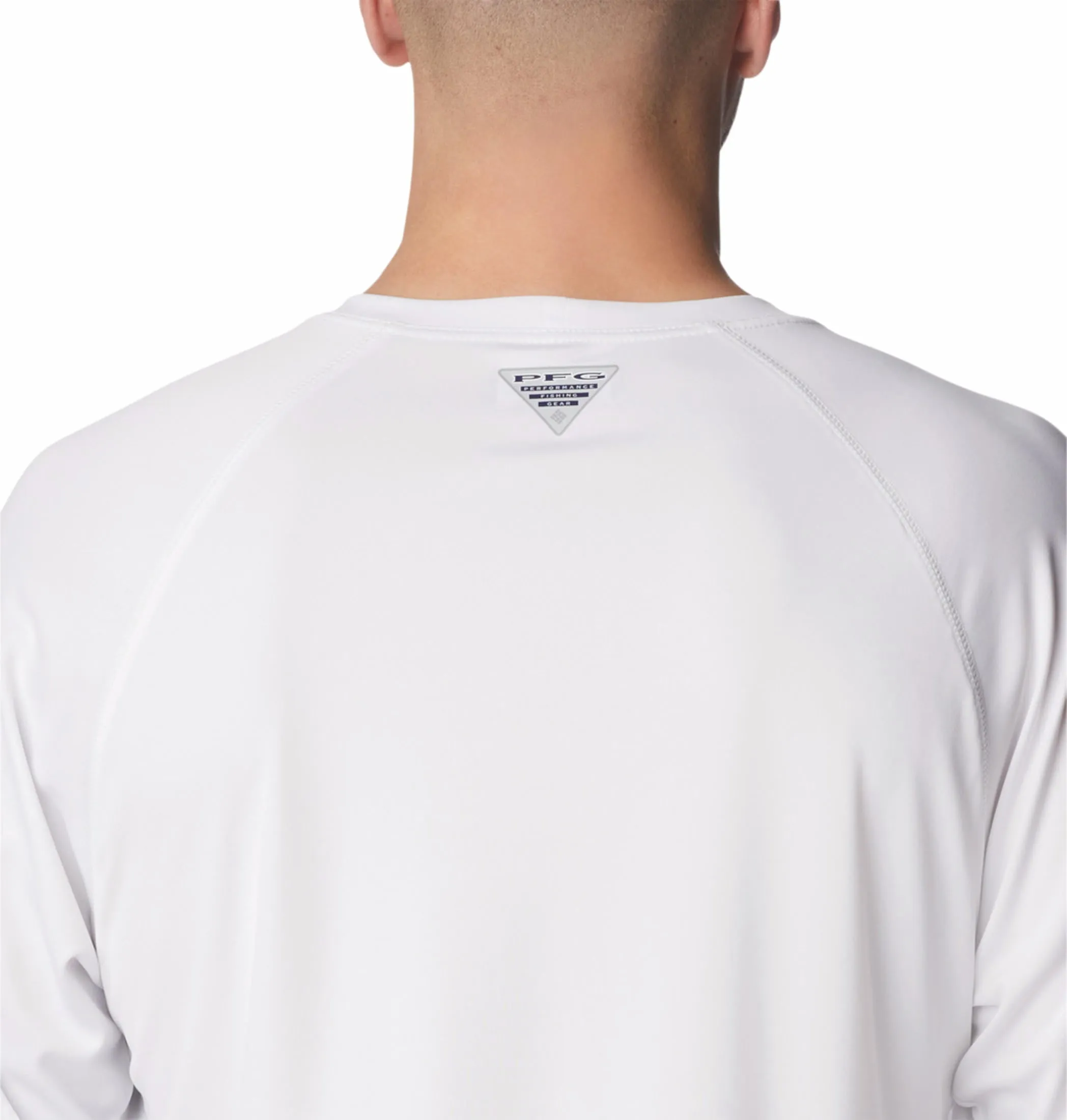 Columbia Men White Omni-Shade Terminal Tackle Tshirt