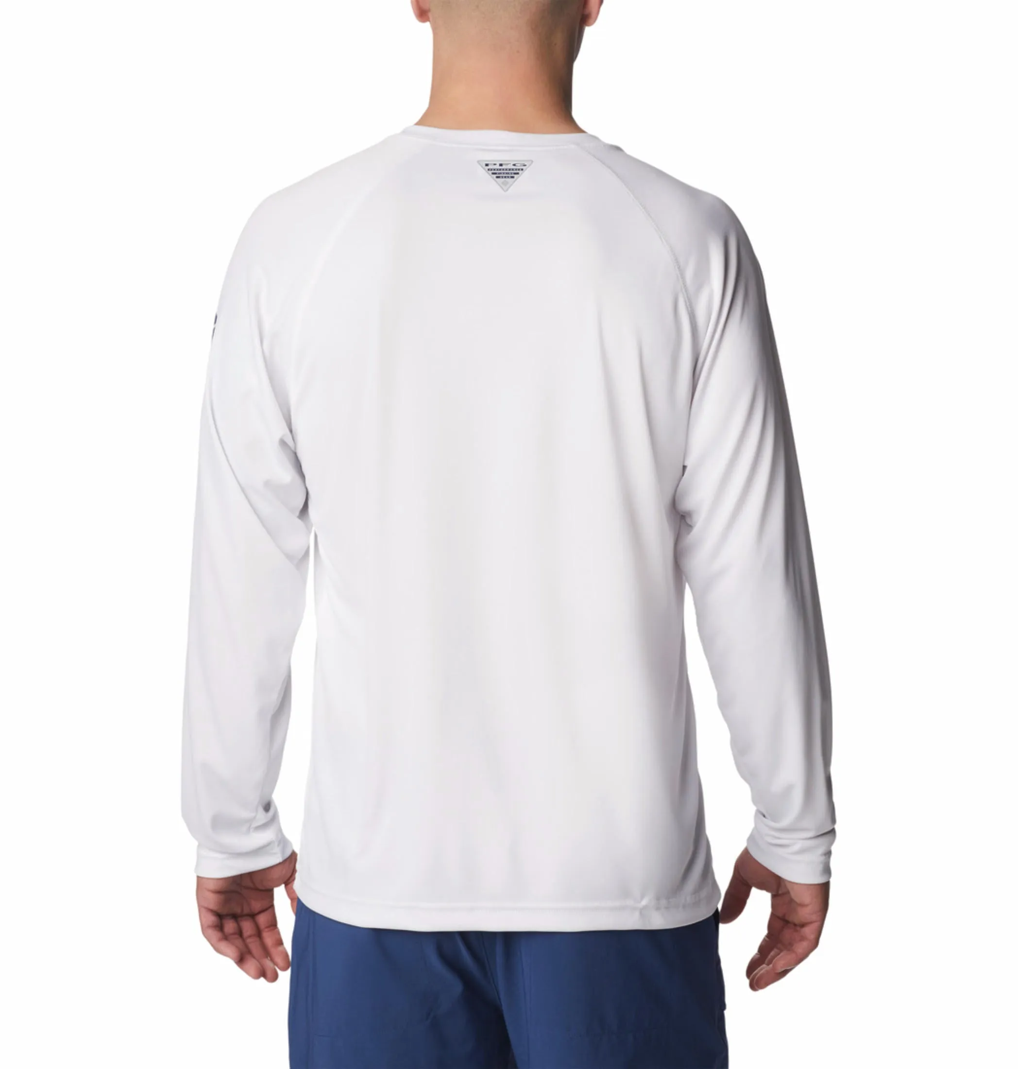 Columbia Men White Omni-Shade Terminal Tackle Tshirt