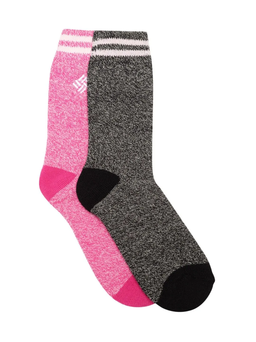 Columbia Women Black Medium Weight Thermal (2 Pairs) (Non Returnable)