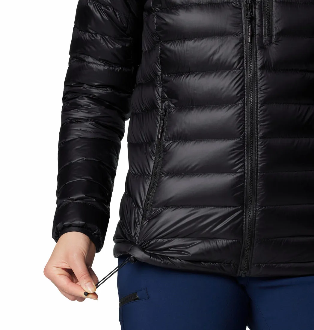 Columbia Women Black Omni-Heat Arctic Hooded Down Jacket