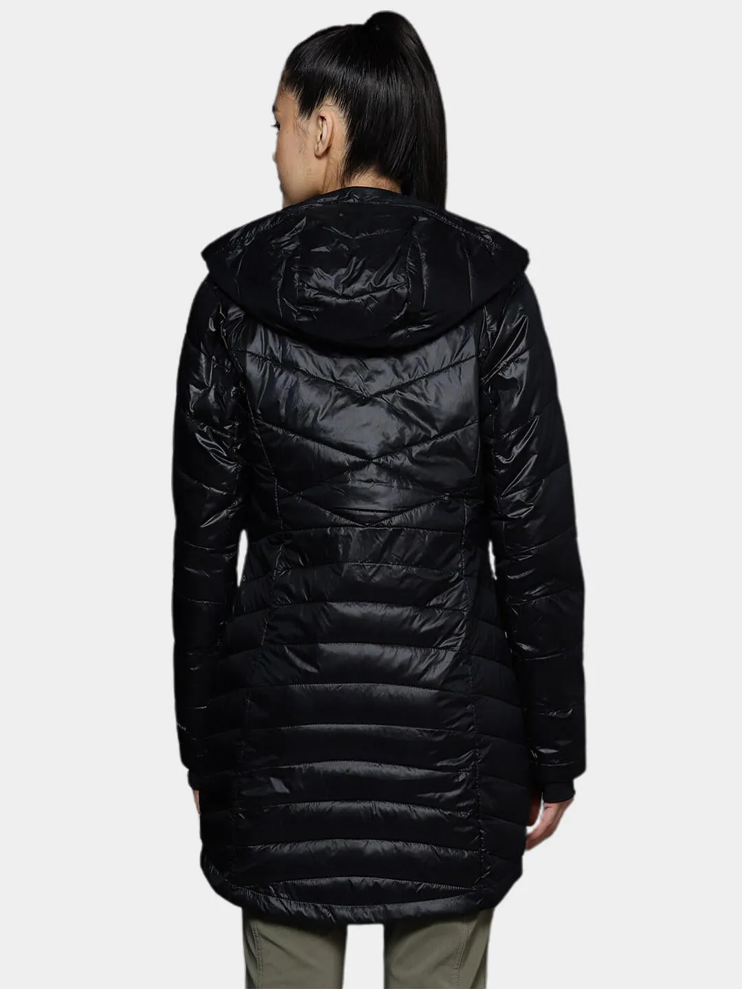 Columbia Women Black Omni-Heat Infinity Joy Peak Mid Jacket
