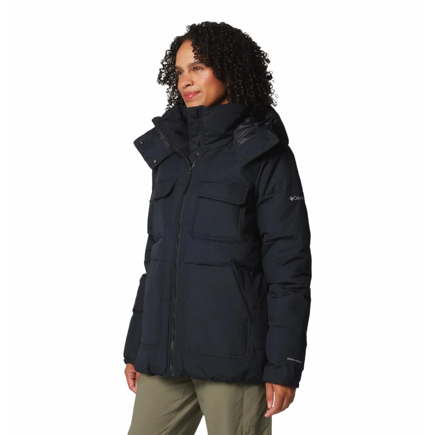 Columbia Women Black Omni-Heat Infinity Longhorn Ridge Insulated Jacket