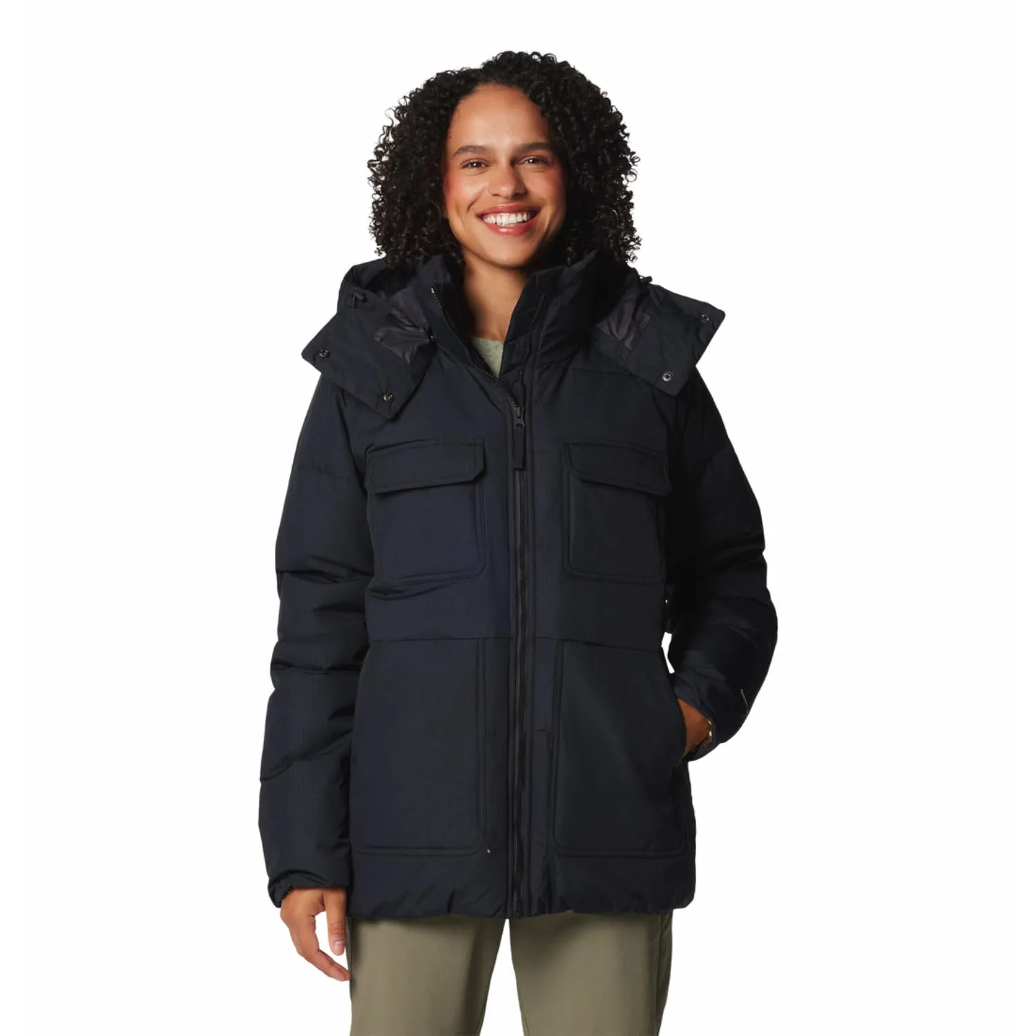 Columbia Women Black Omni-Heat Infinity Longhorn Ridge Insulated Jacket