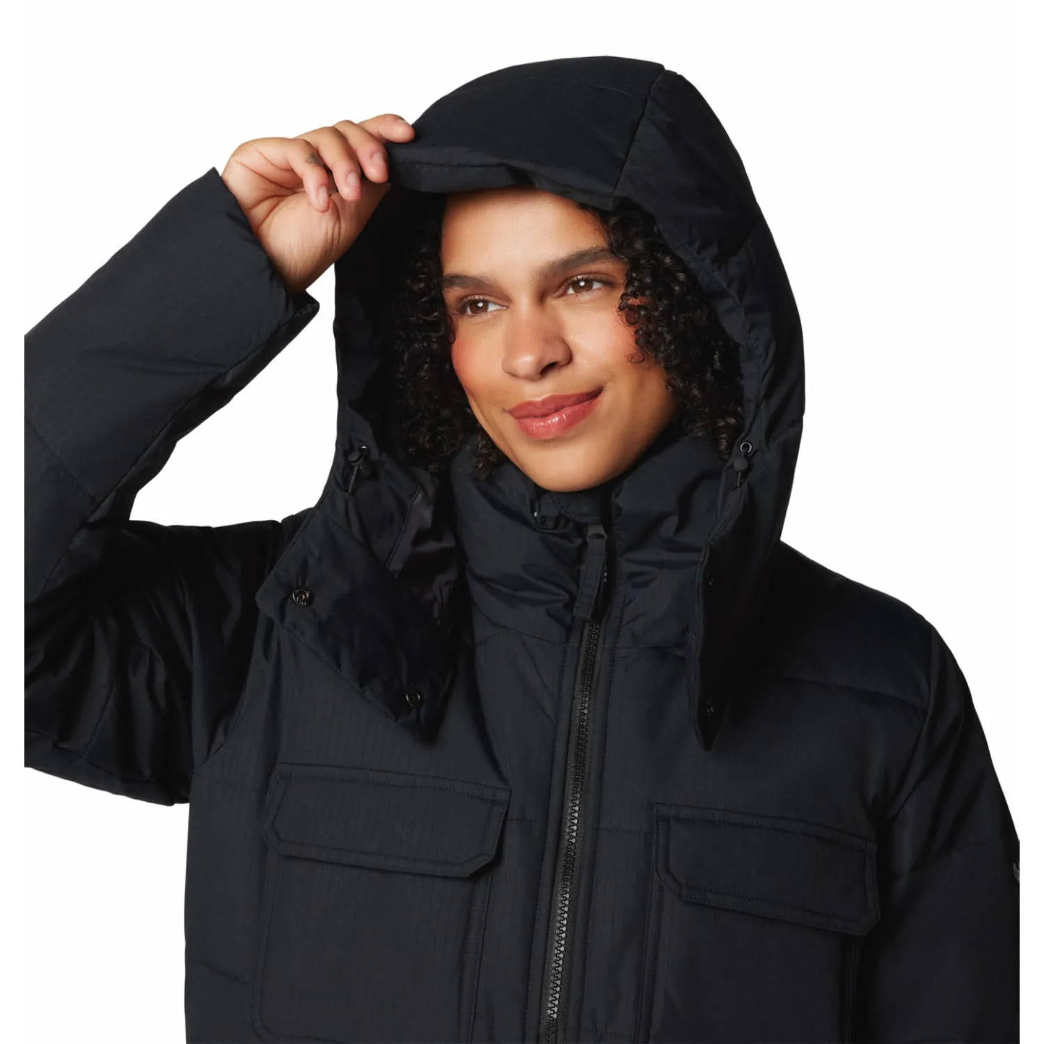Columbia Women Black Omni-Heat Infinity Longhorn Ridge Insulated Jacket