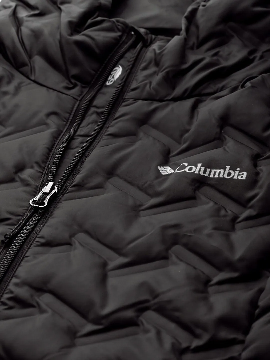 Columbia Women Black Omni-Heat Reflective Delta Ridge Long Down Jacket