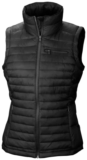 Columbia Women Black Omni-Shield Powder Pillow Vest