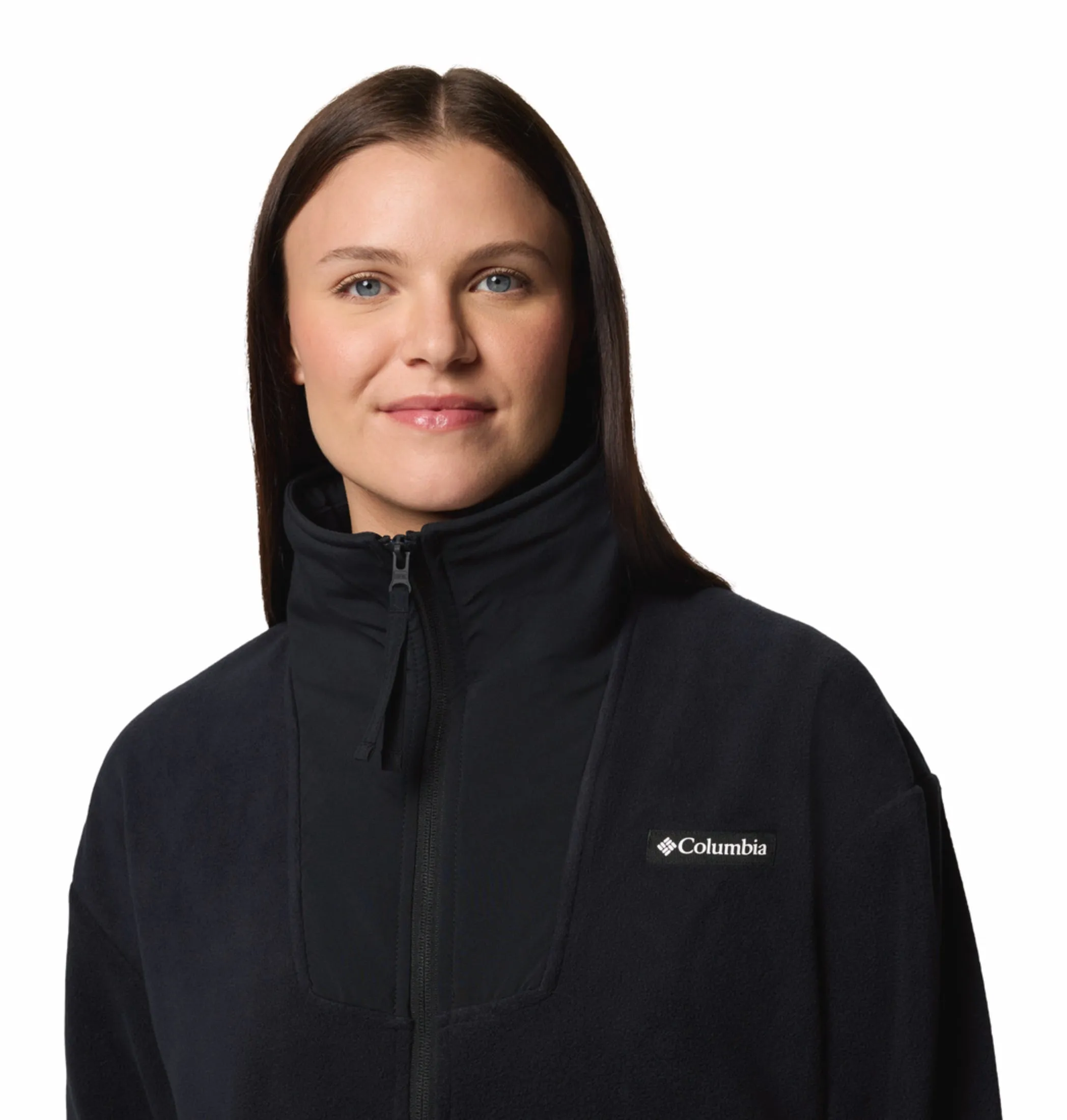 Columbia Women Black Sequoia Grove Fleece Jacket