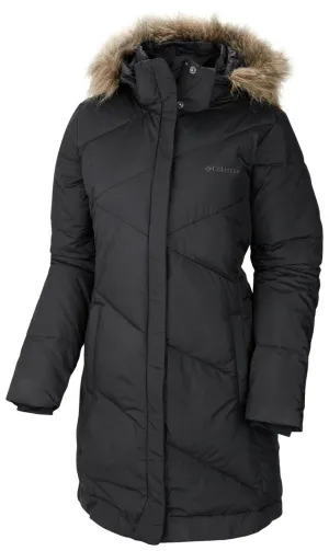 Columbia Women Black Snow Eclipse Mid Jacket