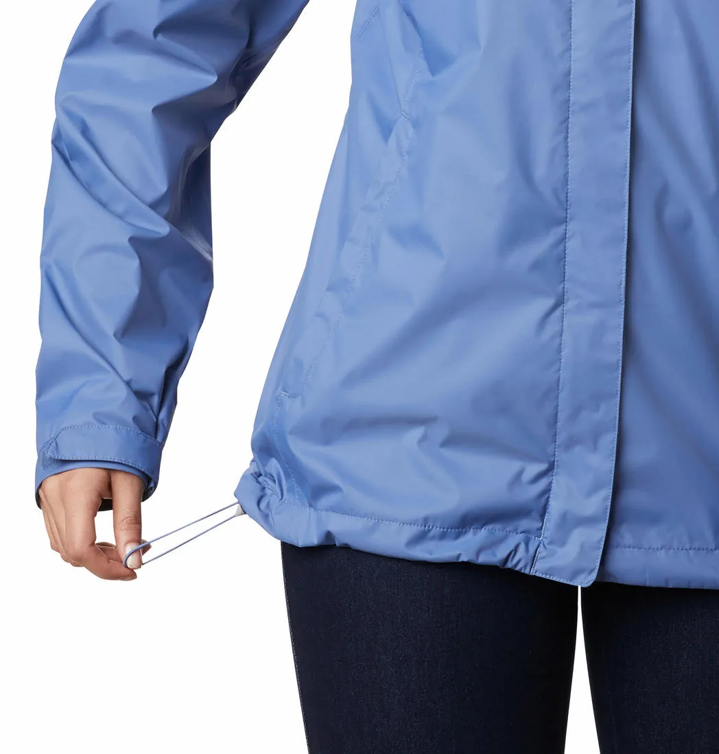 Columbia Women Blue Omni-Tech Arcadia II Waterproof Rain Jacket