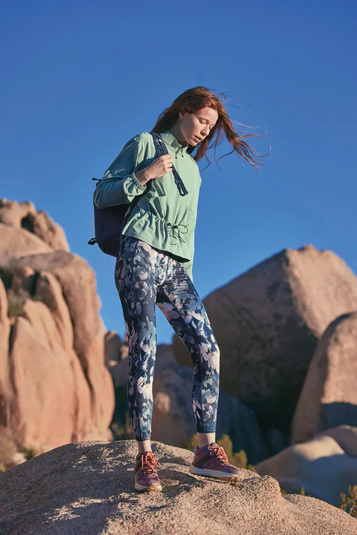 Columbia Women Blue Omni-Wick Boundless Trek Legging