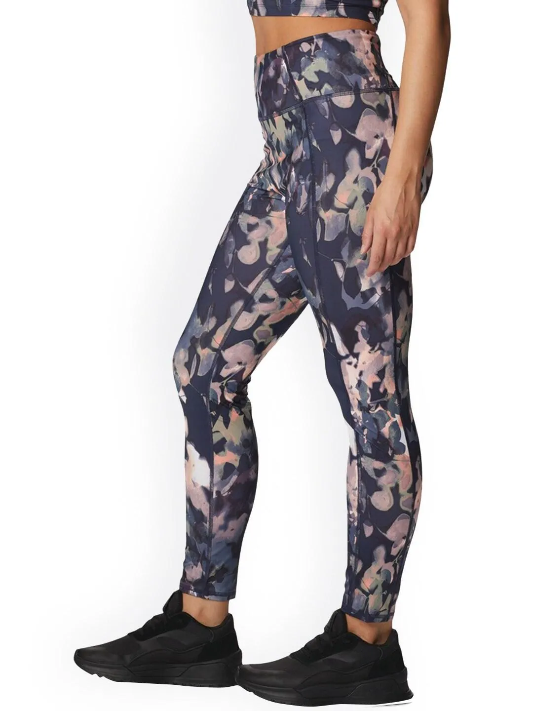 Columbia Women Blue Omni-Wick Boundless Trek Legging