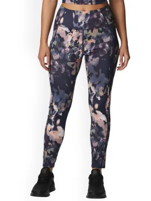Columbia Women Blue Omni-Wick Boundless Trek Legging