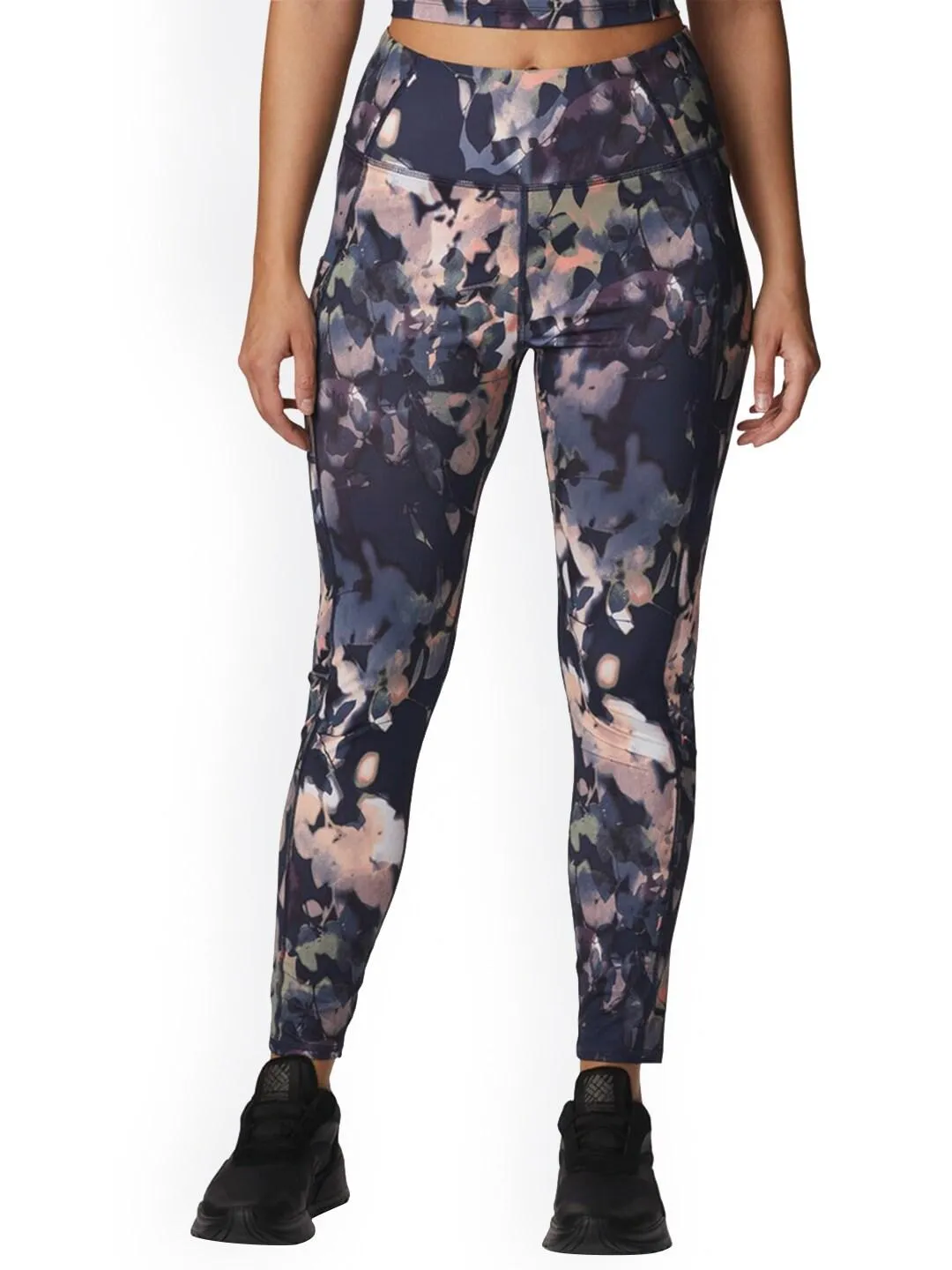 Columbia Women Blue Omni-Wick Boundless Trek Legging
