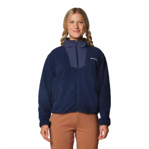 Columbia Women Blue Sequoia Grove Fleece Jacket