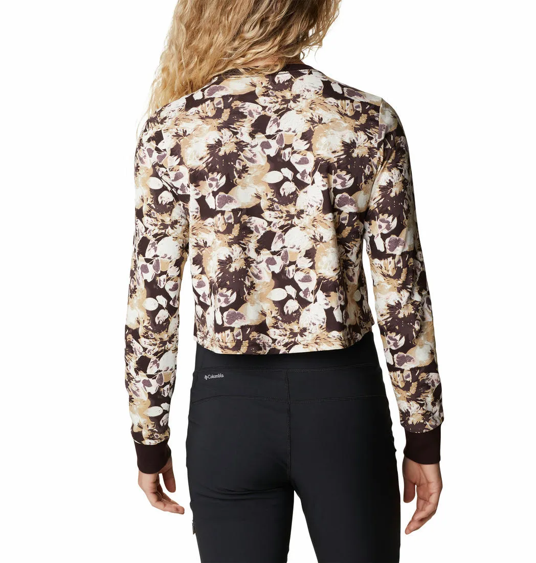 Columbia Women Brown North CascadesPrinted Tshirt