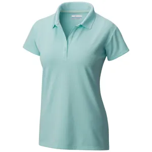 Columbia Women Green Omni-Wick Innisfree Polo Tshirt