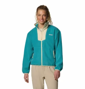 Columbia Women Green Sequoia Grove Fleece Jacket