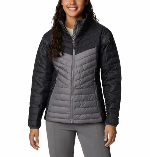 Columbia Women Grey Omni-Heat Reflective Powder Lite II Jacket