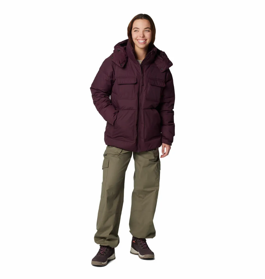 Columbia Women Maroon Omni-Heat Infinity Longhorn Ridge Insulated Jacket