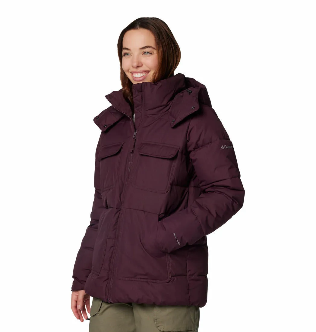 Columbia Women Maroon Omni-Heat Infinity Longhorn Ridge Insulated Jacket