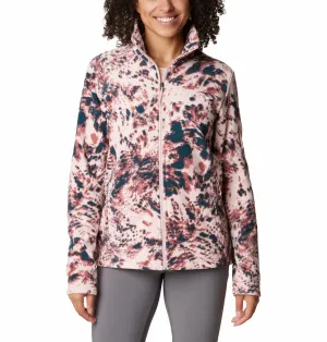 Columbia Women Multicolor Fast Trek Printed Fleece Jacket