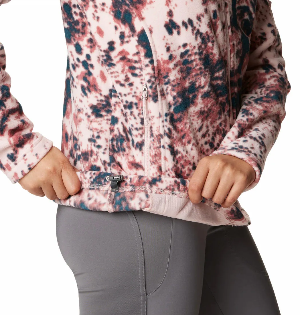 Columbia Women Multicolor Fast Trek Printed Fleece Jacket