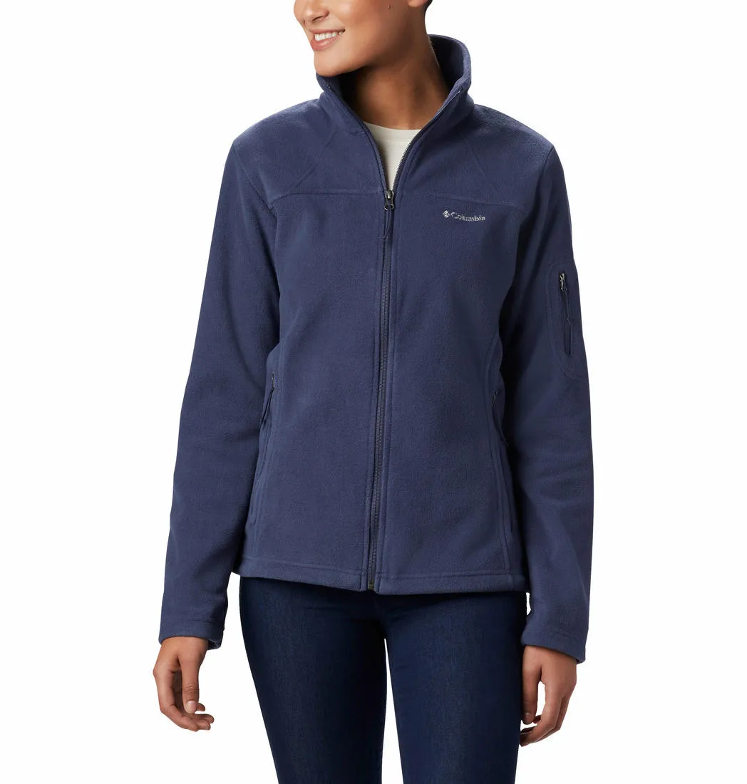 Columbia Women Navy Blue Fast Trek II Fleece Jacket