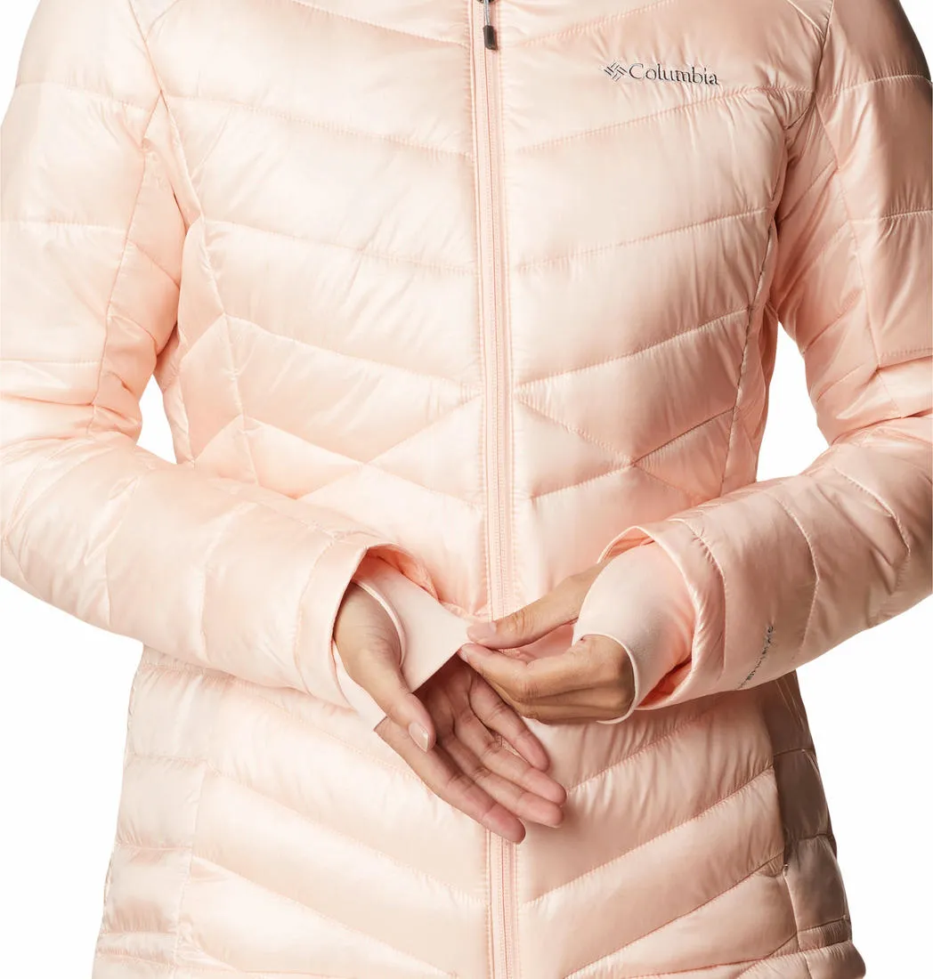 Columbia Women Orange Omni-Heat Infinity Joy Peak Hooded Jacket
