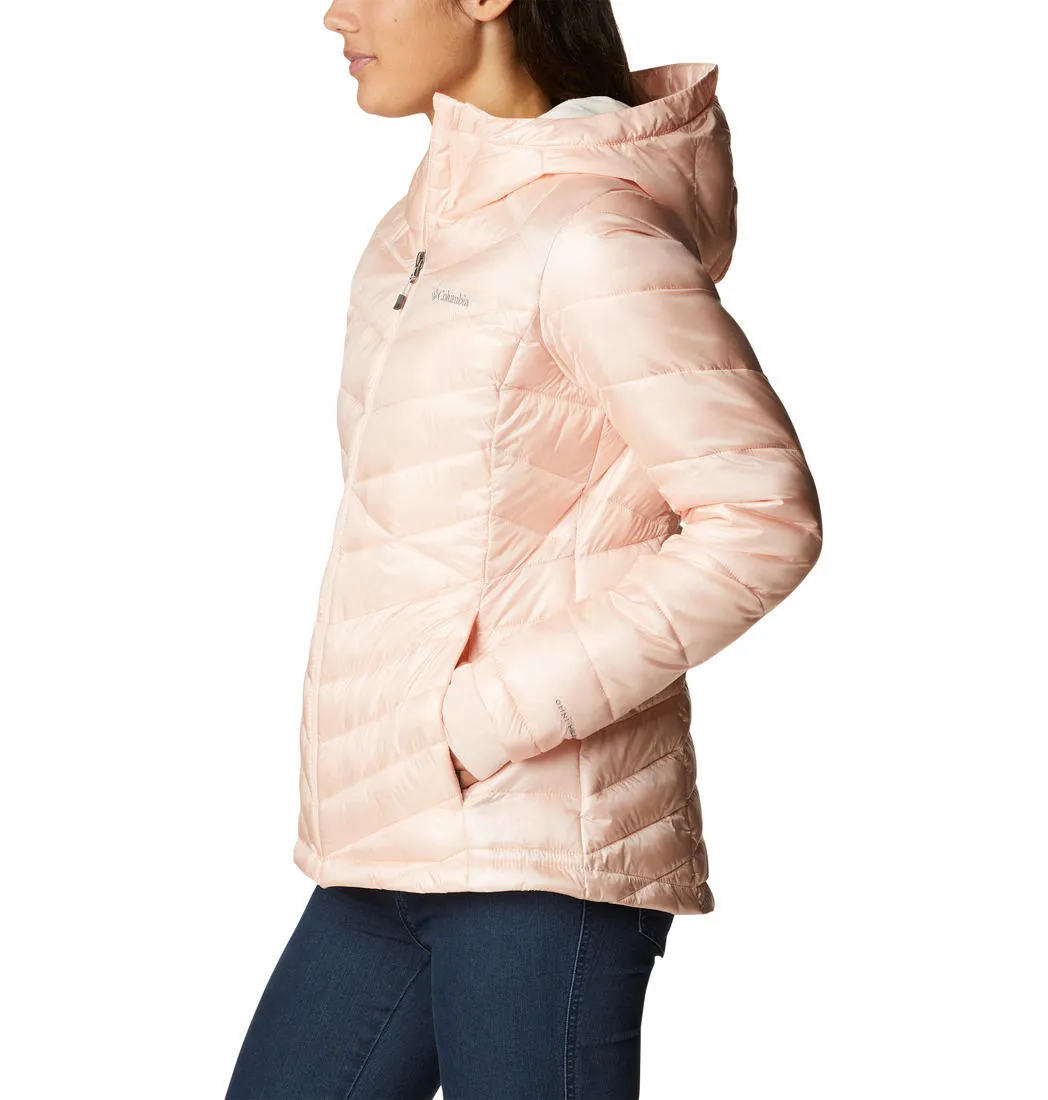 Columbia Women Orange Omni-Heat Infinity Joy Peak Hooded Jacket