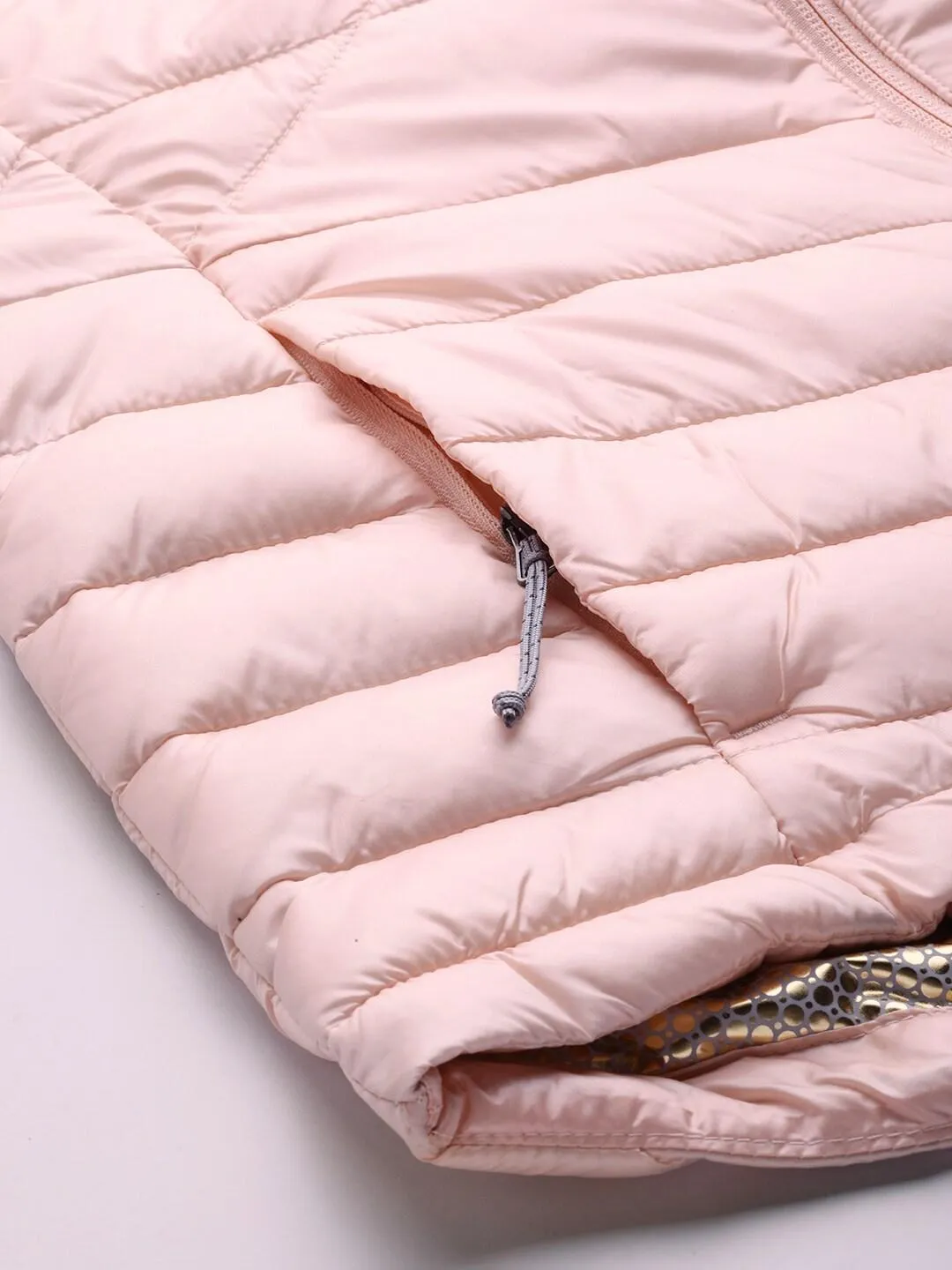 Columbia Women Orange Omni-Heat Infinity Joy Peak Hooded Jacket