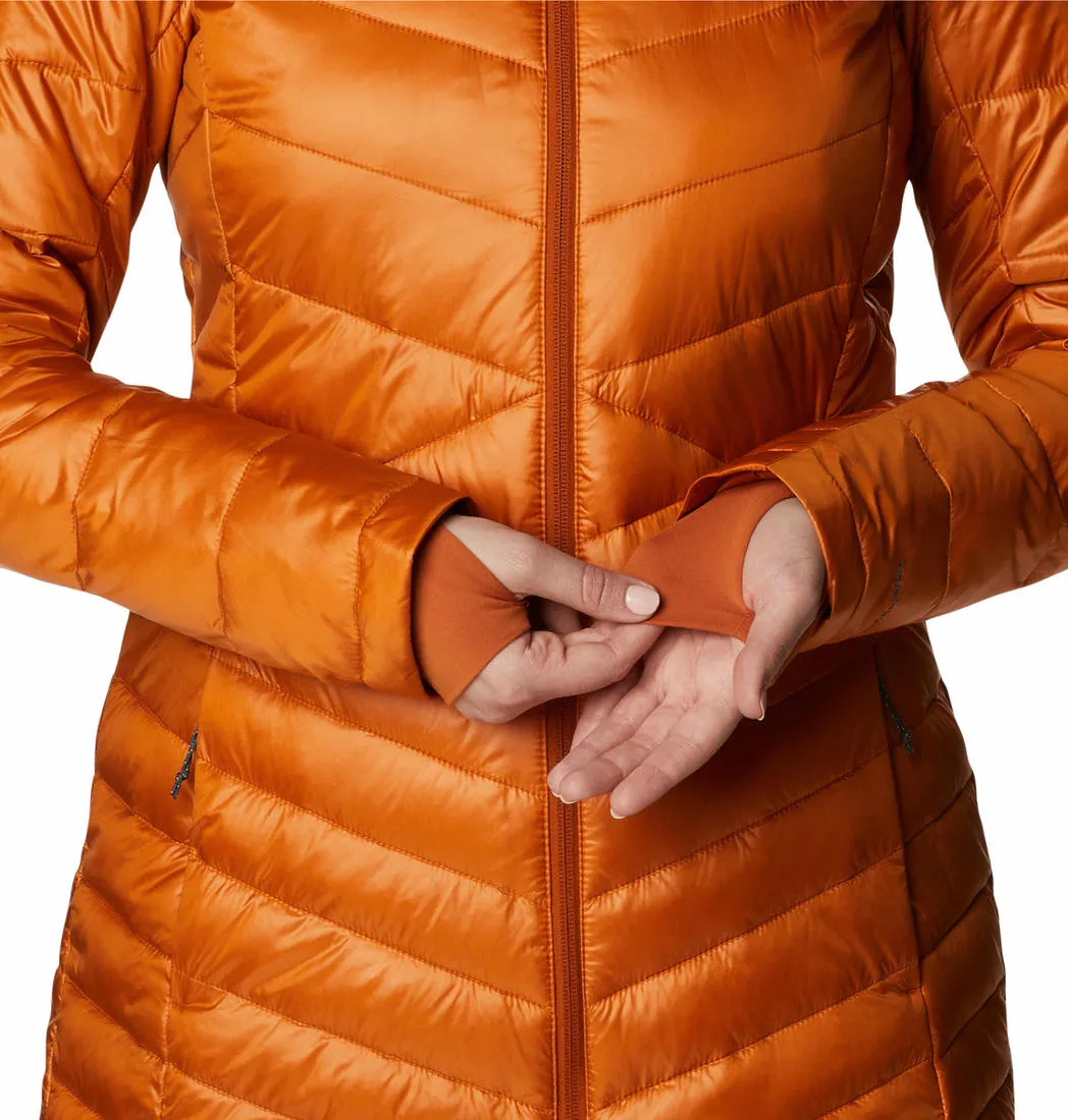 Columbia Women Orange Omni-Heat Infinity Joy Peak Mid Jacket